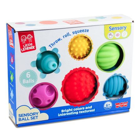 JUCĂRII - Set 6 mingiute senzoriale