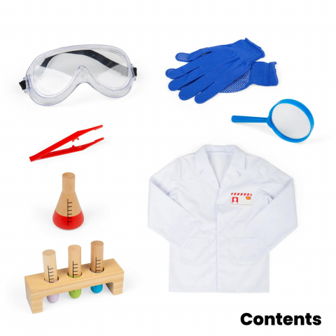 Set costum si accesorii de laborator pentru copii [4]