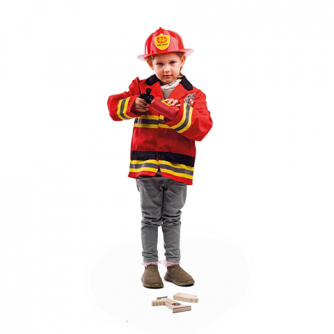 Set costum si accesorii pompier pentru copii [4]