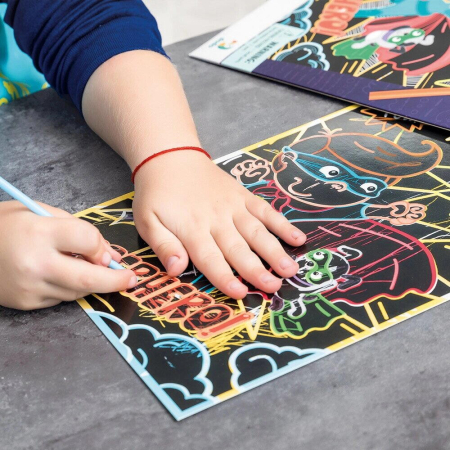 Set creativ de razuit - Supererou [3]