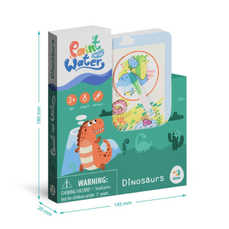 Set de colorat cu apa - Dinozauri [1]
