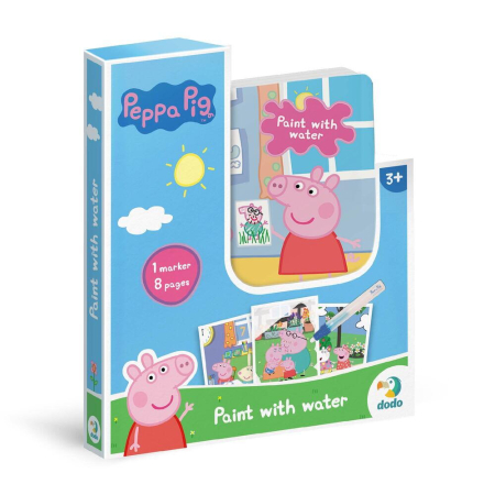Desen si pictura - Set de colorat cu apa - Peppa Pig