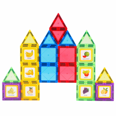 Set de constructie magnetic 3D - 28 piese [1]