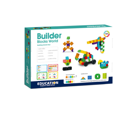 Set de constructie STEAM - Invatam si ne distram (120 piese) [3]