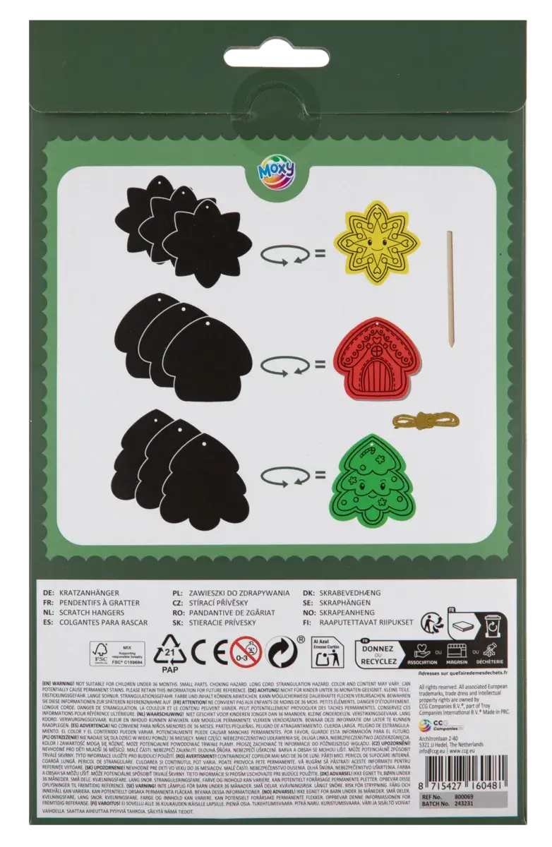 Set de razuit - Decoratiuni de Craciun [1]