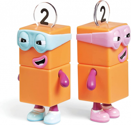 Set figurine Numberblocks - Patru & Teribilii Doi [2]