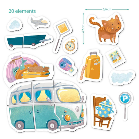 Set magnetic - Pisciuta in calatorie [3]