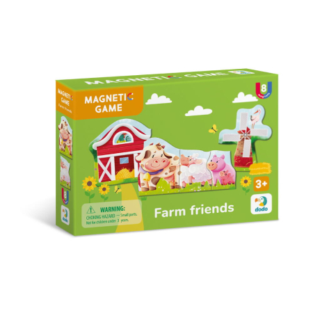 Jocuri magnetice - Set magnetic - Prietenii de la ferma