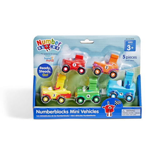 Set mini vehicule Numberblocks [8]