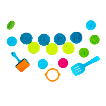 HOBBY & CRAFT - Set nisip kinetic prajiturele ABC - Playfoam™