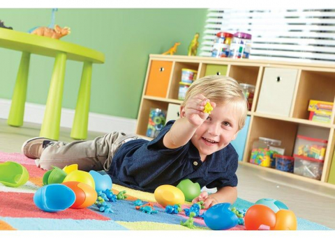 Set pentru sortat si numarat - Dinozauri colorati [3]