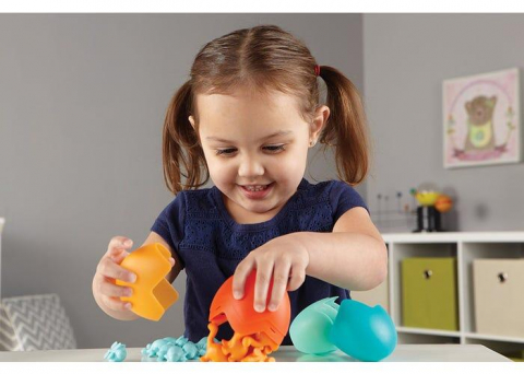 Set pentru sortat si numarat - Dinozauri colorati [5]