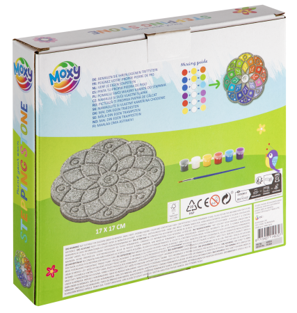 Set pictura pe piatra - Mandala [1]