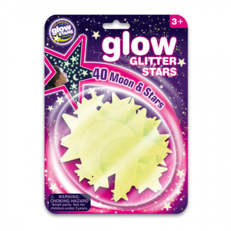 Glob pamantesc - Set reflectorizant cu sclipici - Stelute