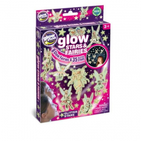 Stickere fosforescente - Set reflectorizant - Zane si stele