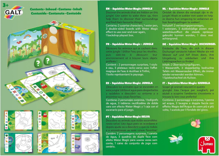 Set Water Magic de colorat: In jungla cu Squishies [3]