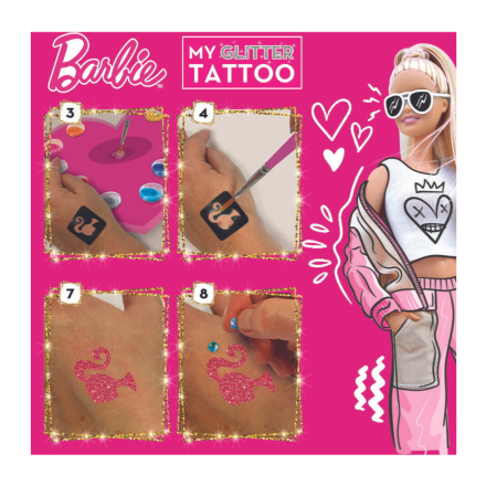 Setul meu de tatuaje cu sclipici - Barbie [2]