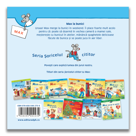 Soricelul cititor - Max la bunici [1]