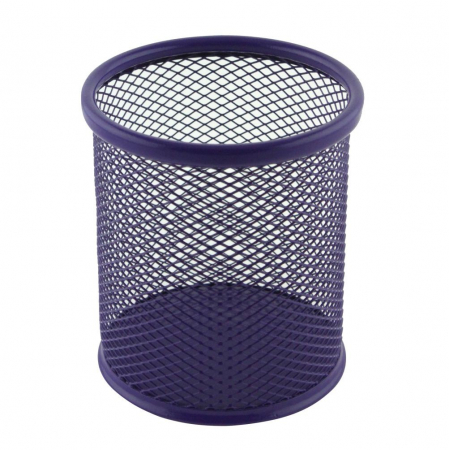 BIROTICĂ - SUPORT BIROU CILINDRIC ECADA MOV 95001M