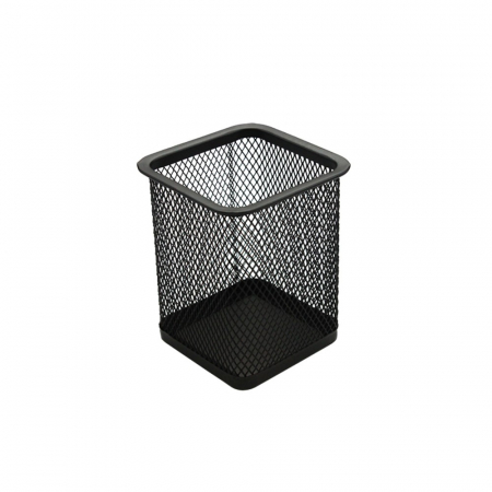 BIROTICĂ - SUPORT BIROU PATRAT ECADA NEGRU 95002N