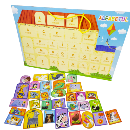 Tablita magnetica cu alfabetul ( limba romana) [1]