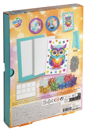 Tablou cu paiete - Bufnita [1]