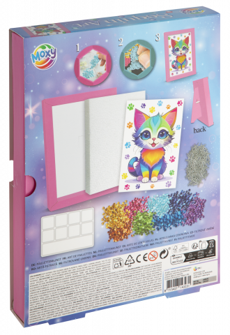 Tablou cu paiete - Pisicuta [1]