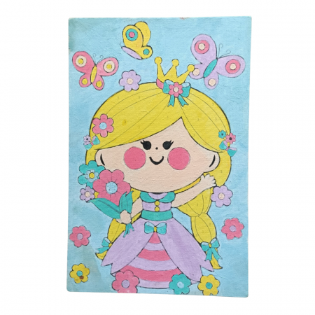 Tablou pictez pe numere - Printesa [1]