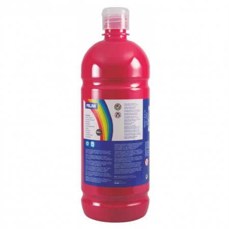 Acuarele , culori - TEMPERA 1000 ML MILAN ROSU VERMILION 03830