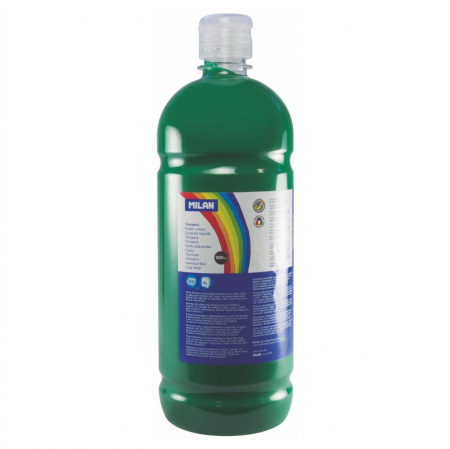 RECHIZITE - TEMPERA 1000 ML MILAN VERDE INCHIS 03861