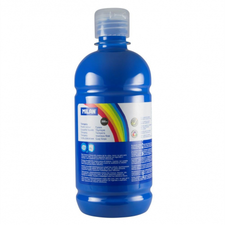 RECHIZITE - TEMPERA 500 ML MILAN ALBASTRU DESCHIS 03652