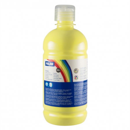 RECHIZITE - TEMPERA 500 ML MILAN GALBEN DESCHIS 03619