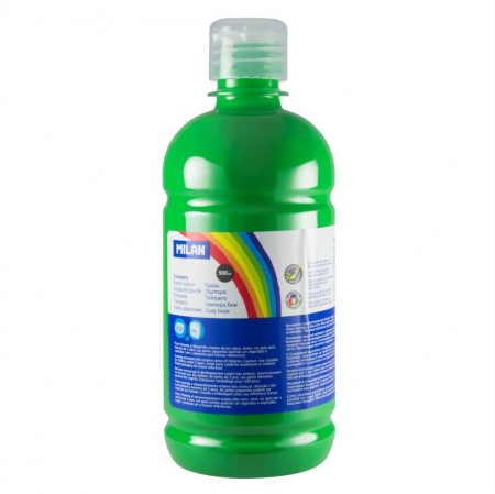 RECHIZITE - TEMPERA 500 ML MILAN VERDE DESCHIS 03660