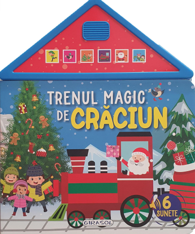 Carti pentru copii - Trenul magic de Craciun