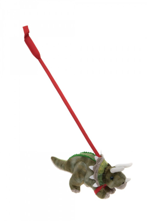 Jocuri de rol - Triceratops din plus cu lesa