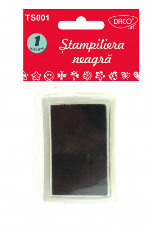 HOBBY & CRAFT - TUSIERA STAMPILIERA NEAGRA DACO TS001