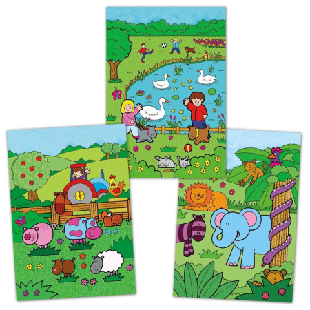 Water Magic: Carte de colorat Animalute [1]