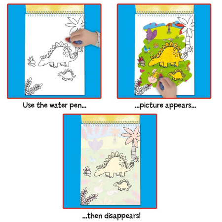 Water Magic: Carte de colorat Dinozauri [2]
