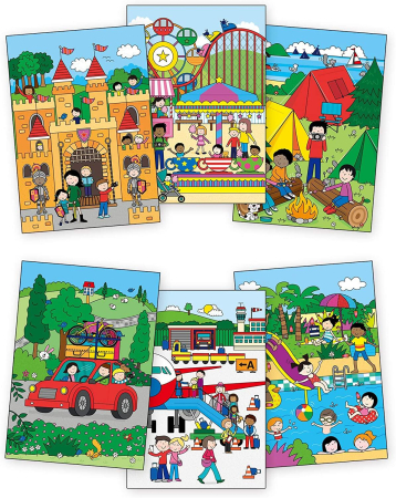 Water Magic: Carte de colorat In vacanta [1]