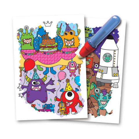 Water Magic: Carte de colorat Monstruleti si extraterestrii [2]
