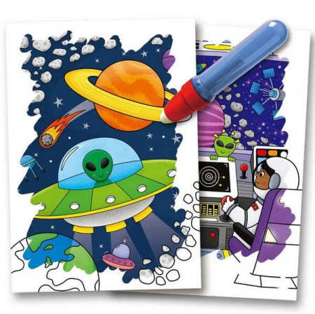 Water magic: Carte de colorat Spatiul cosmic [1]