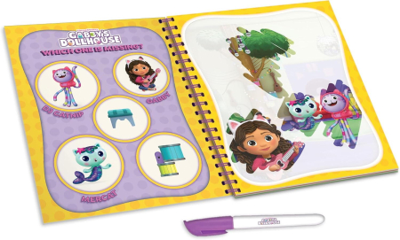 Waterbook: Carte de colorat Gabby's Dollhouse [1]