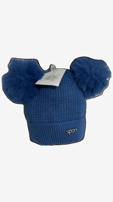 Caciula Pufoasa Bleumarin [1]