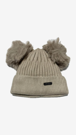 Baieti - Caciula Pufoasa Bej