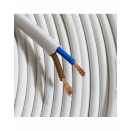 Cabluri electrice - Cablu electric flexibil MYYUP 2X1mm, plat - rola 100m