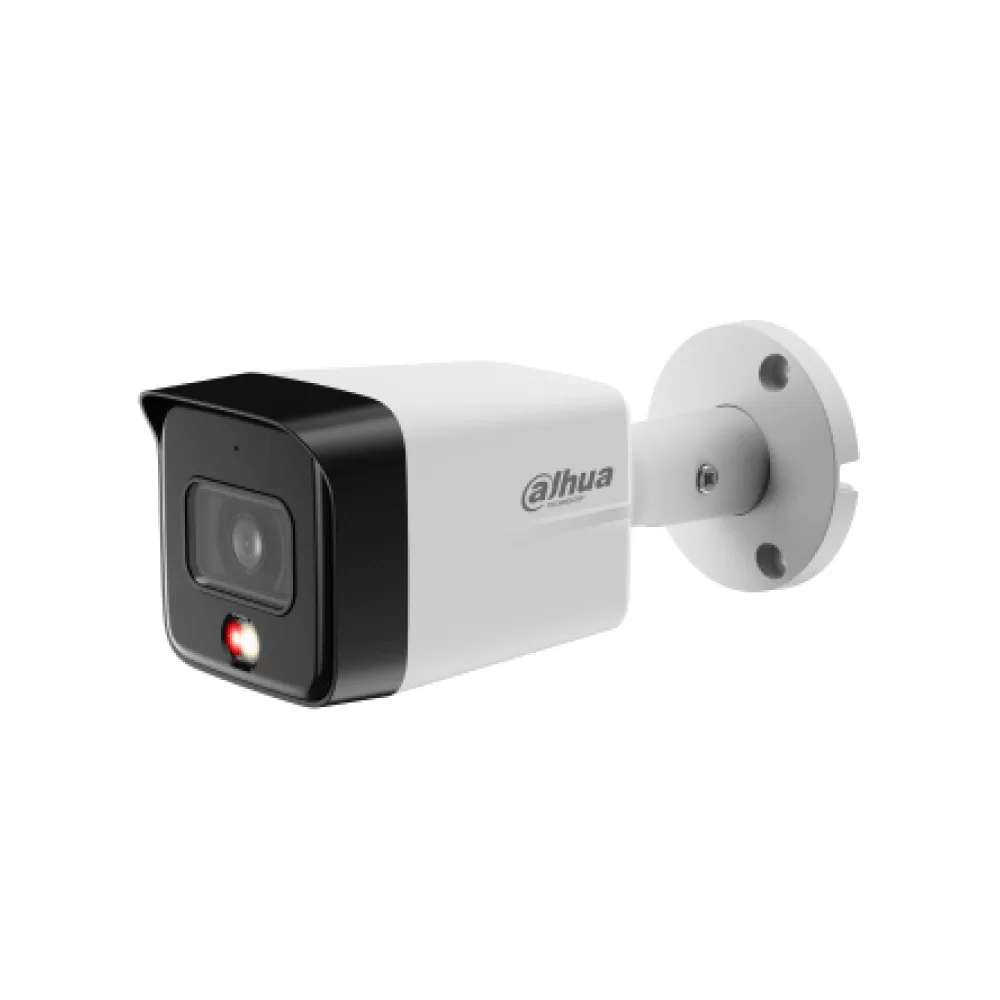Camere IP - Camera IP 6MP, Exterior, LED / IR 30m, Detectie Persoana, Mic, PoE - Dahua IPC-HFW1639TC-A-IL-0280B
