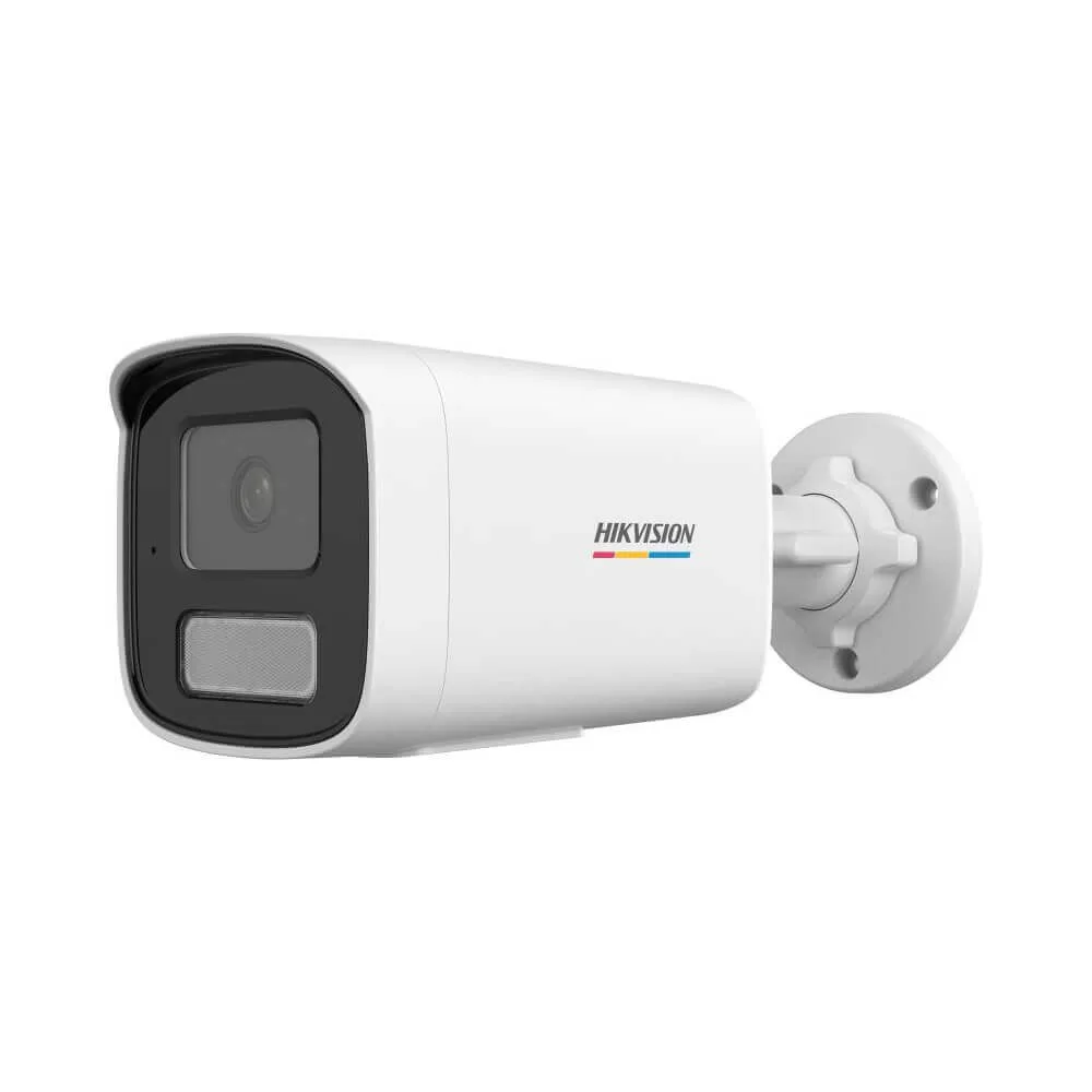 Camere IP - Camera IP 6MP, Exterior SmartHybrid, LED/IR 50m, Card, Mic, PoE - HikVision DS-2CD1T67G2H-LIU-2.8mm