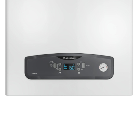 Centrala termica pe gaz in condensare, Ariston Cares S24, murala, afisaj digital, IPX5D, schimbator caldura inox, compatibila GPL + kit evacuare [1]