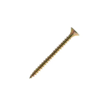 Elemente montaj - Surub autofiletant lemn SA-CI cap inecat PZ2 D-4.5mm L-50mm DIN7505 zincat-galben ENERGO ZZ