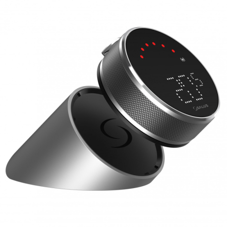 Instalatii termice - Termostat de ambient pentru centrala, wireless, Salus IT800, inteligent, Wi-Fi, programabil, afisaj digital, protectie inghet, gri